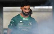 29 September 2018; Colby Fainga’a of Connacht makes his way onto the pitch prior to the Guinness PRO14 Round 5 match between Connacht and Leinster at The Sportsground in Galway. Photo by Brendan Moran/Sportsfile
