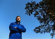 1 October 2018; Robbie Henshaw poses for a portrait following a Leinster Rugby press conference at Leinster Rugby Headquarters in Dublin. Photo by David Fitzgerald/Sportsfile