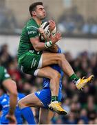 29 September 2018; Tiernan O'Halloran of Connacht during the Guinness PRO14 Round 5 match between Connacht and Leinster at The Sportsground in Galway. Photo by Brendan Moran/Sportsfile