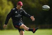 1 October 2018; Tyler Bleyendaal during Munster Rugby squad training at the University of Limerick in Limerick. Photo by Diarmuid Greene/Sportsfile