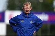 1 October 2018; Head coach Leo Cullen during Leinster Rugby squad training at Energia Park in Dublin. Photo by David Fitzgerald/Sportsfile