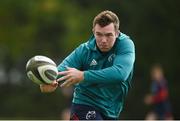 1 October 2018; Peter O'Mahony during Munster Rugby squad training at the University of Limerick in Limerick. Photo by Diarmuid Greene/Sportsfile