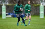2 October 2018; Niyi Adeolokun during Connacht Rugby squad training at the Sportsground in Galway. Photo by Harry Murphy/Sportsfile
