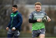 2 October 2018; Finlay Bealham during Connacht Rugby squad training at the Sportsground in Galway. Photo by Harry Murphy/Sportsfile