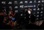 2 October 2018; Anthony Pettis speaks to media at the UFC Performance Institute ahead of UFC 229 in Las Vegas, Nevada, United States. Photo by Stephen McCarthy/Sportsfile