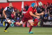 14 September 2018; Tadhg Beirne of Munster during the Guinness PRO14 Round 3 match between Munster and Ospreys at Irish Independent Park in Cork. Photo by Brendan Moran/Sportsfile