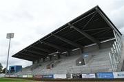 11 September 2018; One of the new stands being constricted prior to the UEFA European U21 Championship Qualifier Group 5 match between Republic of Ireland and Germany at Tallaght Stadium in Tallaght, Dublin. Photo by Brendan Moran/Sportsfile