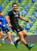 5 October 2018; James Lowe during the Leinster Rugby captains run at the Aviva Stadium in Dublin. Photo by Ramsey Cardy/Sportsfile