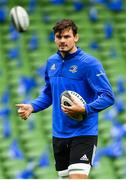 5 October 2018; Max Deegan during the Leinster Rugby captains run at the Aviva Stadium in Dublin. Photo by Ramsey Cardy/Sportsfile