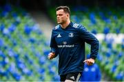5 October 2018; James Ryan during the Leinster Rugby captains run at the Aviva Stadium in Dublin. Photo by Ramsey Cardy/Sportsfile
