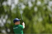 5 October 2018; David Kitt of Team Ireland, from Athenry, Co Galway, on the driving range at the Hurlingham golf club, in Buenos Aires, ahead of the start of the Youth Olympic Games in Buenos Aires, Argentina. Photo by Eóin Noonan/Sportsfile