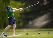 5 October 2018; David Kitt of Team Ireland, from Athenry, Co Galway, on the driving range at the Hurlingham golf club, in Buenos Aires, ahead of the start of the Youth Olympic Games in Buenos Aires, Argentina. Photo by Eóin Noonan/Sportsfile