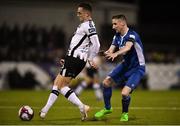 5 October 2018; Dylan Connolly of Dundalk in action against Ian Bermingham of St Patrick's Athletic during the SSE Airtricity League Premier Division match between Dundalk and St Patrick's Athletic at Oriel Park, Dundalk, in Louth. Photo by David Fitzgerald/Sportsfile