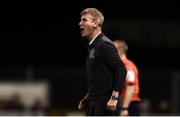5 October 2018; Dundalk manager Stephen Kenny during the SSE Airtricity League Premier Division match between Dundalk and St Patrick's Athletic at Oriel Park, Dundalk, in Louth. Photo by David Fitzgerald/Sportsfile