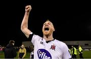 5 October 2018; Chris Shields of Dundalk celebrates following the SSE Airtricity League Premier Division match between Dundalk and St Patrick's Athletic at Oriel Park in Dundalk, Co Louth. Photo by Seb Daly/Sportsfile