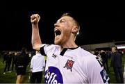 5 October 2018; Chris Shields of Dundalk celebrates following the SSE Airtricity League Premier Division match between Dundalk and St Patrick's Athletic at Oriel Park in Dundalk, Co Louth. Photo by Seb Daly/Sportsfile