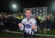 5 October 2018; Dylan Connolly of Dundalk celebrates following the SSE Airtricity League Premier Division match between Dundalk and St Patrick's Athletic at Oriel Park, Dundalk, in Louth. Photo by David Fitzgerald/Sportsfile