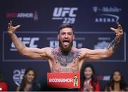 5 October 2018; Conor McGregor weighs in for UFC 229 at T-Mobile Arena in Las Vegas, Nevada, United States. Photo by Stephen McCarthy/Sportsfile