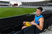 15 June 2018; Mark O'Connor of the Geelong Cats AFL team poses for a portrait in the GMHBA Stadium in Geelong, Australia. Photo by Brendan Moran/Sportsfile