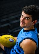 15 June 2018; Mark O'Connor of the Geelong Cats AFL team poses for a portrait in the GMHBA Stadium in Geelong, Australia. Photo by Brendan Moran/Sportsfile