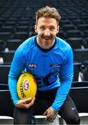 15 June 2018; Zach Tuohy of the Geelong Cats AFL team poses for a portrait in the GMHBA Stadium in Geelong, Australia. Photo by Brendan Moran/Sportsfile