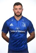 22 August 2018; Robbie Henshaw during a Leinster Rugby squad portrait session at Leinster Rugby Headquarters in Dublin. Photo by Ramsey Cardy/Sportsfile