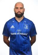 22 August 2018; Scott Fardy during a Leinster Rugby squad portrait session at Leinster Rugby Headquarters in Dublin. Photo by Ramsey Cardy/Sportsfile