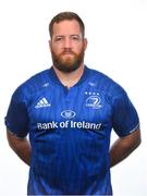 22 August 2018; Michael Bent during a Leinster Rugby squad portrait session at Leinster Rugby Headquarters in Dublin. Photo by Ramsey Cardy/Sportsfile
