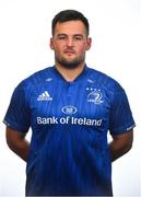 22 August 2018; Jack Aungier during a Leinster Rugby squad portrait session at Leinster Rugby Headquarters in Dublin. Photo by Ramsey Cardy/Sportsfile
