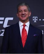 5 October 2018; Bruce Buffer during weigh in for UFC 229 at T-Mobile Arena in Las Vegas, Nevada, United States. Photo by Stephen McCarthy/Sportsfile