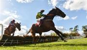 6 October 2018; Pass The Ball, with Niall Madden up, jumps the last on their way to winning the Kilkenny Racing Festival Handicap Hurdle from second place Kilcarry Bridge, with Donagh Meyler up, during Champion Chase Day at Gowran Park Races in Gowran, Kilkenny. Photo by Matt Browne/Sportsfile