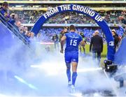 6 October 2018; Rob Kearney of Leinster makes his way to the field prior to the Guinness PRO14 Round 6 match between Leinster and Munster at the Aviva Stadium in Dublin. Photo by Seb Daly/Sportsfile