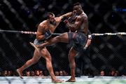 6 October 2018; Ovince Saint Preux, right, in action against Dominick Reyes in their UFC light heavyweight fight during UFC 229 at T-Mobile Arena in Las Vegas, Nevada, USA. Photo by Stephen McCarthy/Sportsfile