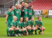7 October 2018; Cork City FC team prior to the Continental Tyres Women's National League Development Shield Final match between Cork City FC and Wexford Youths WFC at Turner's Cross in Cork. Photo by Seb Daly/Sportsfile