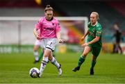 7 October 2018; Becky Cassin of Wexford Youths WFC in action against Eadaoin Lyons of Cork City FC during the Continental Tyres Women's National League Development Shield Final match between Cork City FC and Wexford Youths WFC at Turner's Cross in Cork. Photo by Seb Daly/Sportsfile