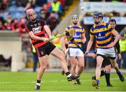 7 October 2018; Billy O'Keeffe of Ballygunner in action against James Beresford of Abbeyside during the Waterford County Senior Club Hurling Championship Final match between Abbeyside and Ballygunner at Fraher Field in Dungarvan, Co Waterford. Photo by Matt Browne/Sportsfile