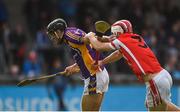 7 October 2018; Marc Howard of Kilmacud Crokes in action against Cian O'Callaghan of Cuala during the Dublin County Senior Club Hurling Championship semi-final match between Kilmacud Crokes and Cuala at Parnell Park in Dublin. Photo by Daire Brennan/Sportsfile