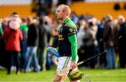 7 October 2018; Ger Healion of Kilcormac/Killoughey dejected after the Offaly County Senior Club Hurling Championship Final match between Coolderry and Kilcormac/Killoughey at Bord Na Móna O'Connor Park in Tullamore, Co Offaly. Photo by Piaras Ó Mídheach/Sportsfile