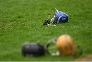 7 October 2018; A general view of a Cooper helmet before the Offaly County Senior Club Hurling Championship Final match between Coolderry and Kilcormac/Killoughey at Bord Na Móna O'Connor Park in Tullamore, Co Offaly. Photo by Piaras Ó Mídheach/Sportsfile