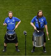 6 October 2018; Pre-Match drummers at the Guinness PRO14 Round 6 match between Leinster and Munster at Aviva Stadium, Dublin. Photo by Harry Murphy/Sportsfile