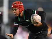 6 October 2018; Action during the Bank of Ireland Half-Time Minis between DLSP FC and Cill Dara RFC at the Guinness PRO14 Round 6 match between Leinster and Munster at the Aviva Stadium in Dublin. Photo by Harry Murphy/Sportsfile