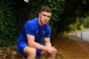 8 October 2018; Luke McGrath poses for a portrait following a Leinster Rugby press conference at Leinster Rugby Headquarters in Dublin. Photo by Ramsey Cardy/Sportsfile