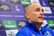 8 October 2018; Backs coach Felipe Contepomi during a Leinster Rugby press conference at Leinster Rugby Headquarters in Dublin. Photo by Ramsey Cardy/Sportsfile