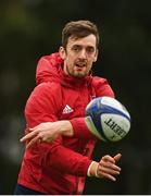 8 October 2018; Darren Sweetnam during Munster Rugby squad training at the University of Limerick in Limerick. Photo by Diarmuid Greene/Sportsfile