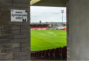 8 October 2018; A general view of the entrance to the away end prior to the Irish Daily Mail FAI Cup Semi-Final Replay match between Cork City and Bohemians at Turner’s Cross in Cork. Photo by Harry Murphy/Sportsfile