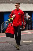 8 October 2018; Darragh Leahy of Bohemians arrives prior to the Irish Daily Mail FAI Cup Semi-Final Replay match between Cork City and Bohemians at Turner’s Cross in Cork. Photo by Seb Daly/Sportsfile