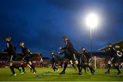 8 October 2018; Bohemians players warm up prior to the Irish Daily Mail FAI Cup Semi-Final Replay match between Cork City and Bohemians at Turner’s Cross in Cork. Photo by Harry Murphy/Sportsfile