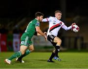 8 October 2018; JJ Lunney of Bohemians in action against Gearoid Morrissey of Cork City during the Irish Daily Mail FAI Cup Semi-Final Replay match between Cork City and Bohemians at Turner’s Cross in Cork. Photo by Seb Daly/Sportsfile