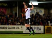 8 October 2018; Ian Morris of Bohemians celebrates after scoring his side's first goal during the Irish Daily Mail FAI Cup Semi-Final Replay match between Cork City and Bohemians at Turner’s Cross in Cork. Photo by Harry Murphy/Sportsfile