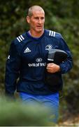 8 October 2018; Senior coach Stuart Lancaster during Leinster Rugby squad training at UCD in Dublin. Photo by Ramsey Cardy/Sportsfile